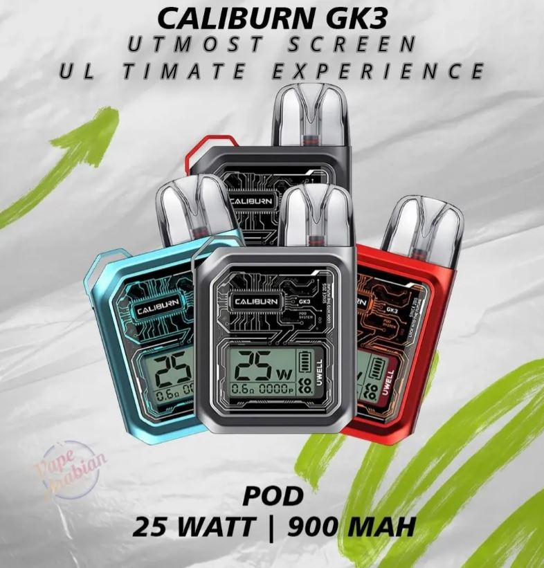 原廠正品 Uwell Caliburn GK3 Pod 石中劍 王者之劍 空煙彈 替換倉 空油倉 KOKO