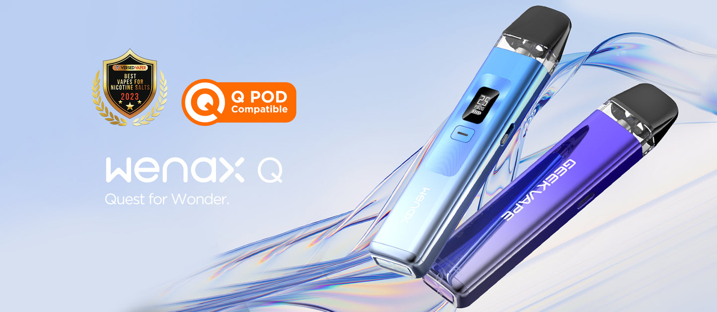 Geekvape WENAX Q pod kit 1000mAh 維納斯Q 小煙 電子煙 新品