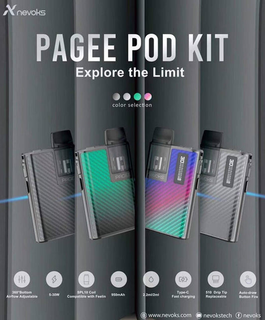 原廠正品 NEVOKS Pagee Pod  佩奇 主機套裝