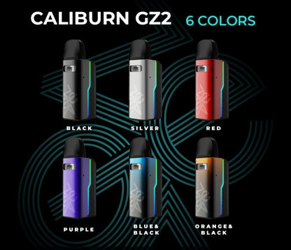 正版 Uwell Caliburn GZ2 咖哩棒GZ2 迷你尺寸 好攜帶 主機套裝 成品芯 霧化芯 空油倉 替換倉 G2 GK2 KOKO