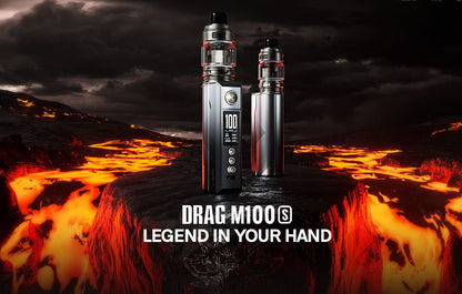 原廠正品 VOOPOO DRAG M100S 跩哥 大小煙510主機 PNP成品芯 霧化器