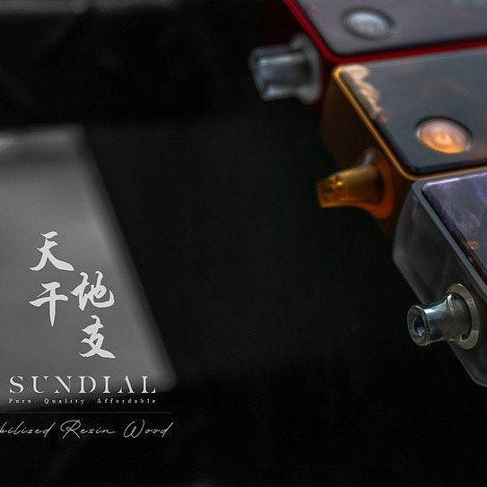 Sundial 日晷 混木面板