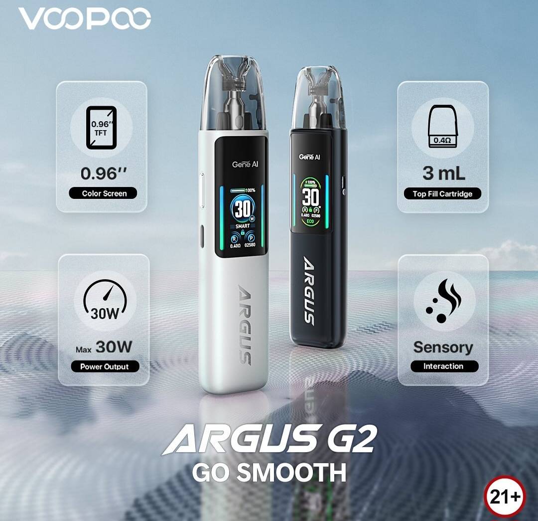 原廠正品 VOOPOO ARGUS POD G2 阿格斯30W 套裝 ARGUS G2 電子煙 小煙