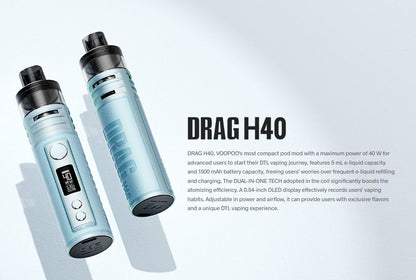 原廠正品 VOOPOO DRAG H40 40W