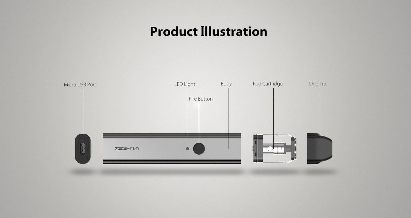 原廠正品 Uwell Caliburn Pod 石中劍 (1代) 咖哩棒 KOKO 咖哩棒