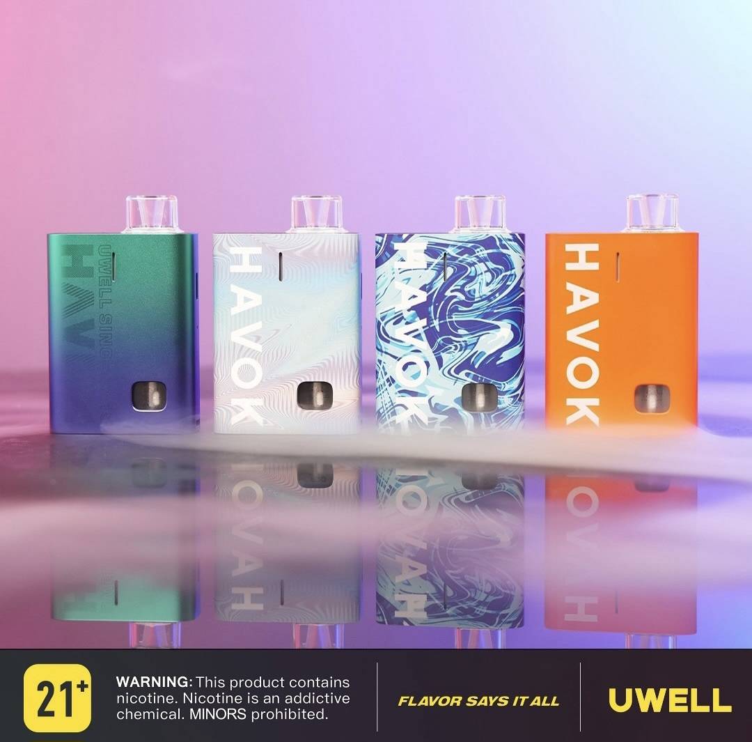 原廠正品 100%不漏油【Uwell Havok R】咖哩棒 酒壺 電子煙主機 空煙彈