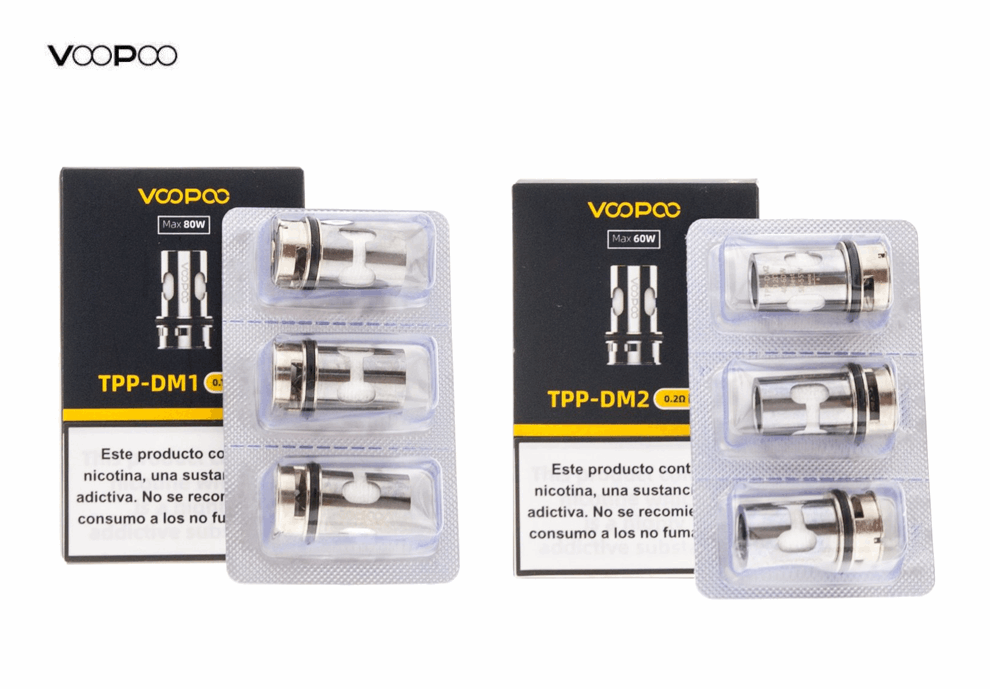 VOOPOO TPP-X Pod Tank 510霧化器 DM1 DM2 DM3 DM4