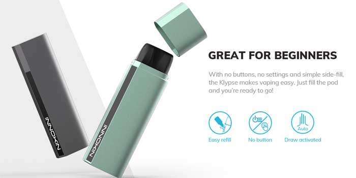 原廠正品 INNOKIN Klypse Pod 克利普斯 自帶吸嘴防塵蓋 空彈 替換倉 空彈夾 掛繩 吊繩