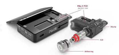 原廠正品  Artery PAL II Pod 動脈 2 主機套裝 芯子 空倉 小煙