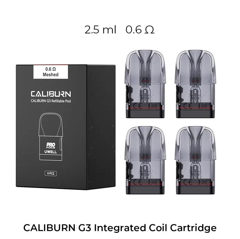 原廠正品 Uwell Caliburn GK3 Pod 石中劍 王者之劍 空煙彈 替換倉 空油倉 KOKO