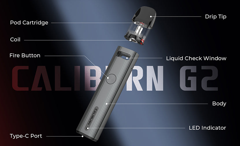 原廠正品 Uwell Caliburn G2 咖哩棒G2 芯子 空倉