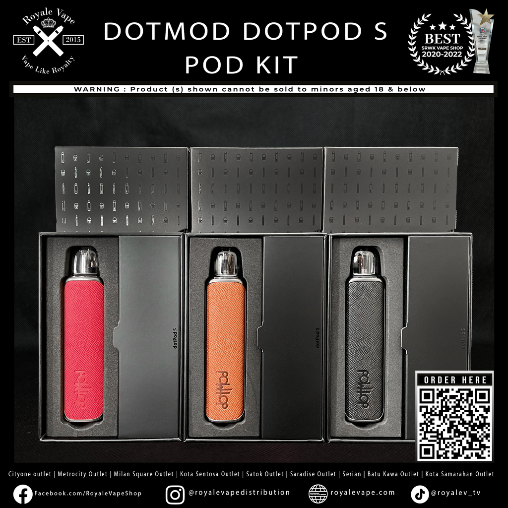 原廠正品 Dotmod DotPod S Pod 佩特里  小煙 電子煙