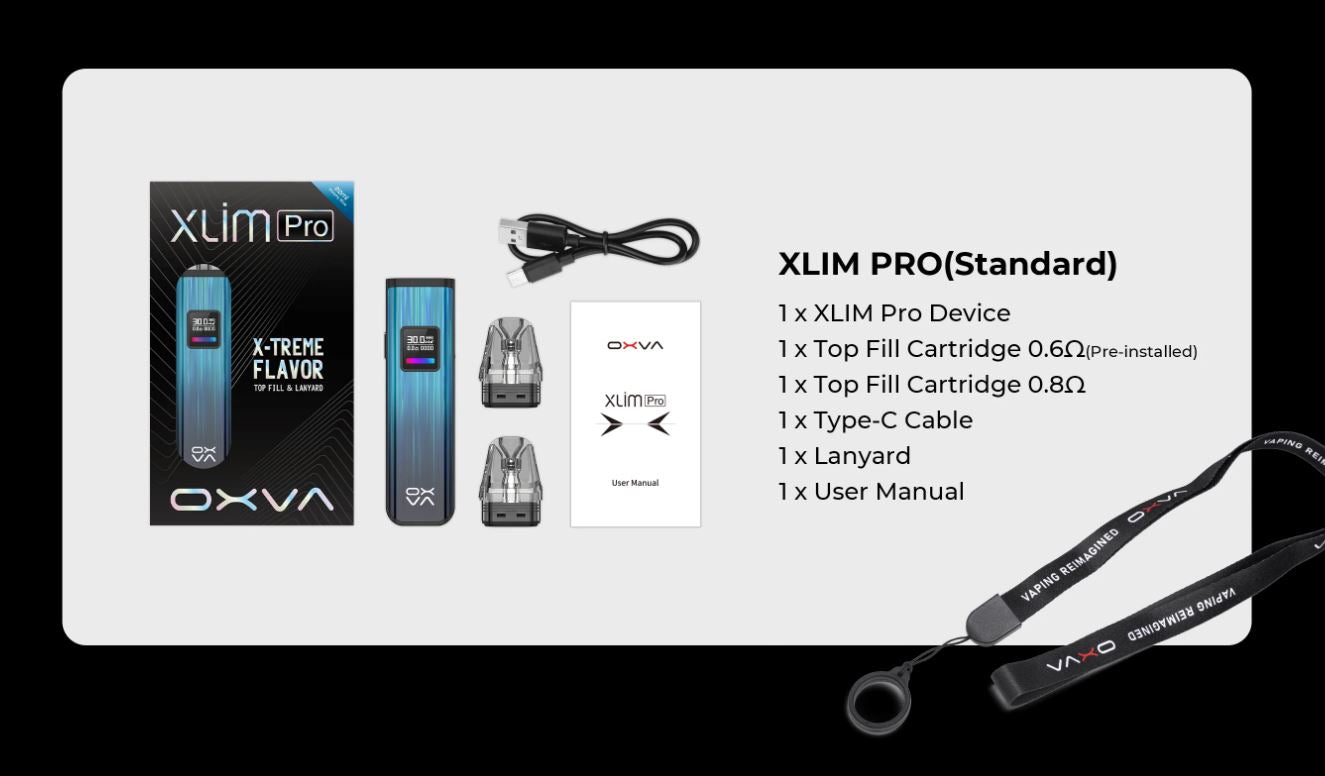 原裝正品 Oxva XLIM PRO 30W 小蠻牛 POD 主機套裝 空煙彈 小蠻牛PRO 小蠻牛3代