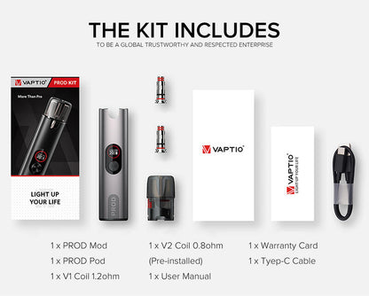 原廠正品 VAPTIO PROD POD KIT 20W 帕拉德