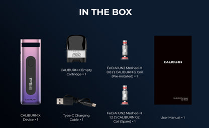 原廠正品 UWELL CALIBURN X 20W 咖哩棒X