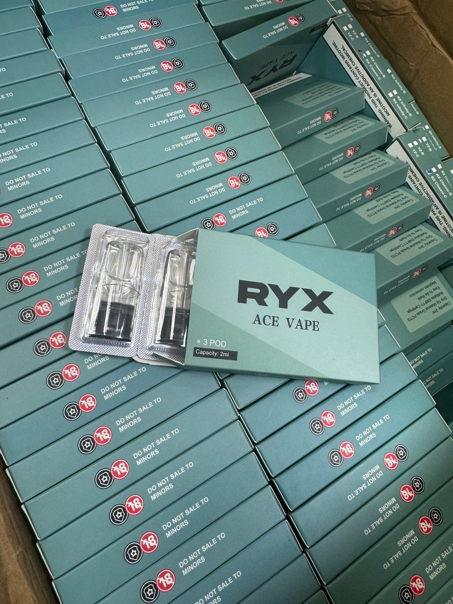 RYX ACE VAPE SP2 思博瑞 一代通用空彈 需自行灌油 適用 SP2S｜RELX1代｜ILIA哩啞