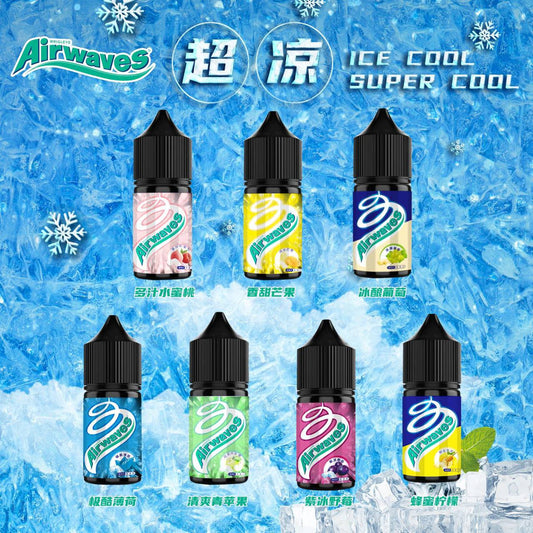 原裝正品 Airwaves 口香糖 30ml 30鹽 煙油 小煙油