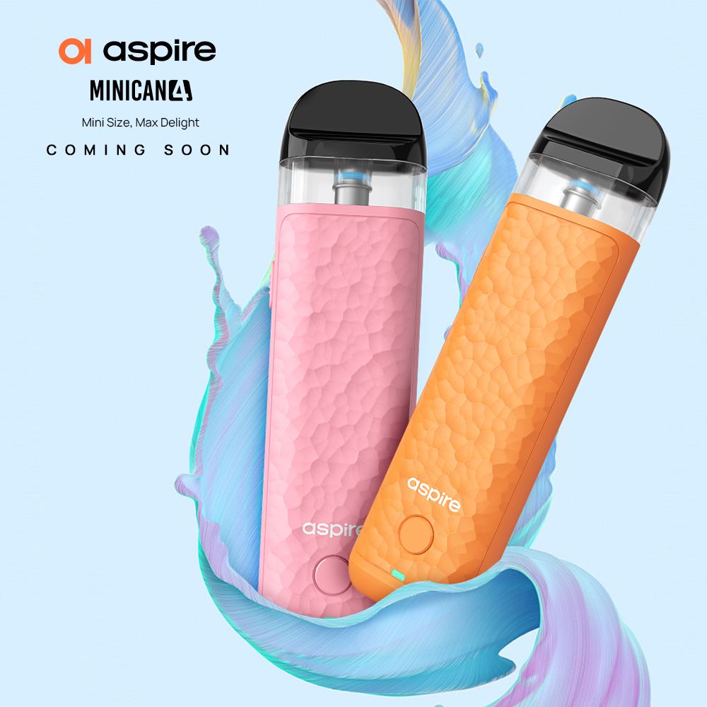 原廠正品 Aspire Minican 4 迷你罐4代 3檔可調 小煙 電子煙