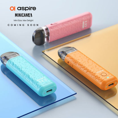 原廠正品 Aspire Minican 4 迷你罐4代 3檔可調 小煙 電子煙