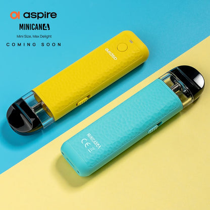 原廠正品 Aspire Minican 4 迷你罐4代 3檔可調 小煙 電子煙