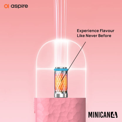 原廠正品 Aspire Minican 4 迷你罐4代 3檔可調 小煙 電子煙