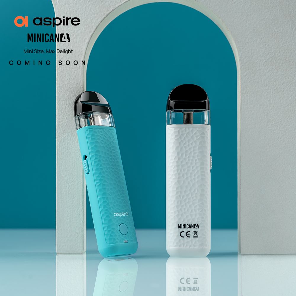 原廠正品 Aspire Minican 4 迷你罐4代 3檔可調 小煙 電子煙